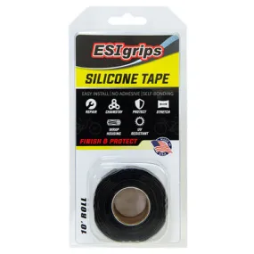 Esi Finishing Tape,10Ft,Black Silicone Tape, 1 Roll Silicone Finishing Tape Esi Gripstape