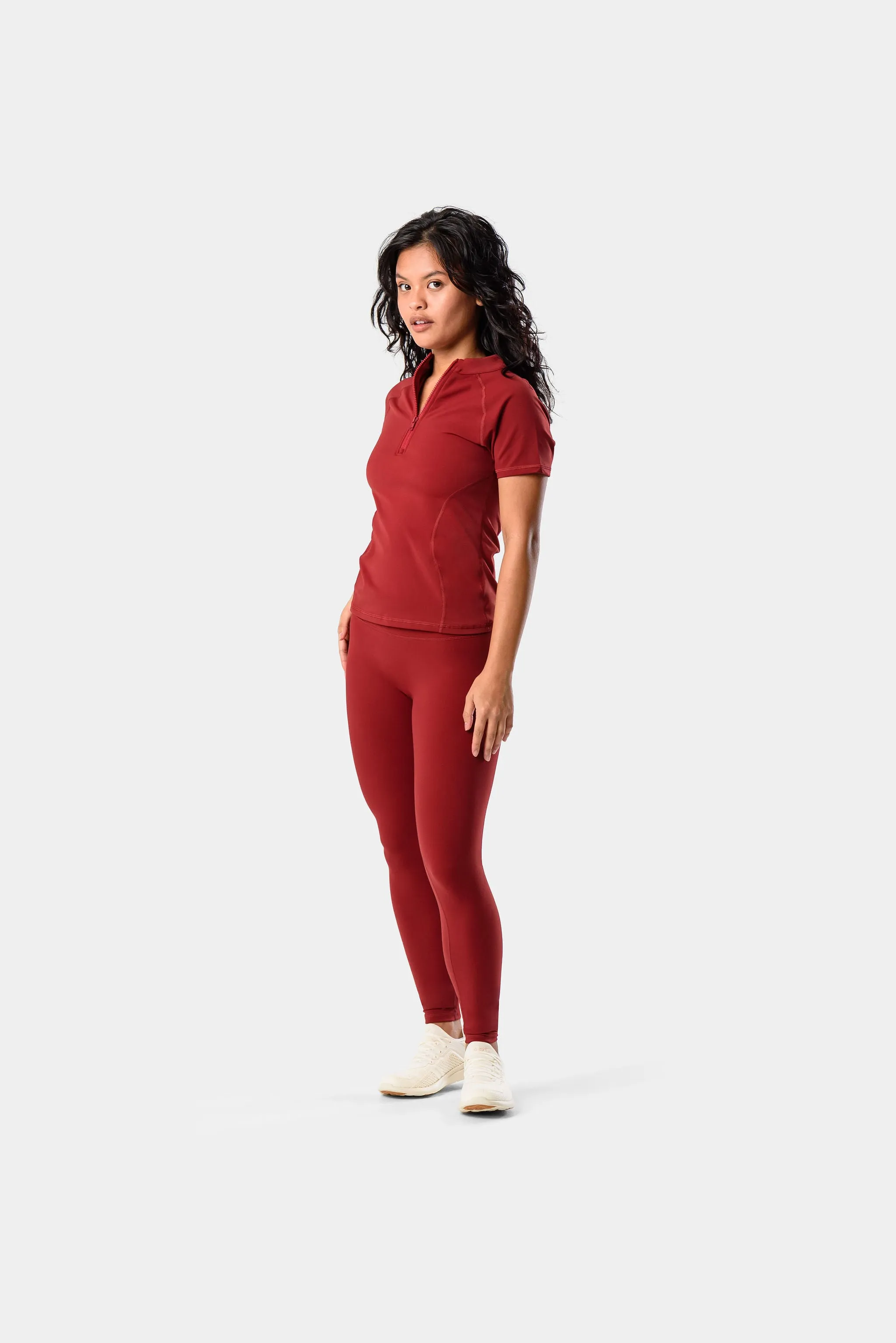 Featherlite Enhance Leggings 27" - Sun Dried Tomato