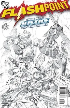 FLASHPOINT #4 VAR ED CVR A KUBERT SKETCH