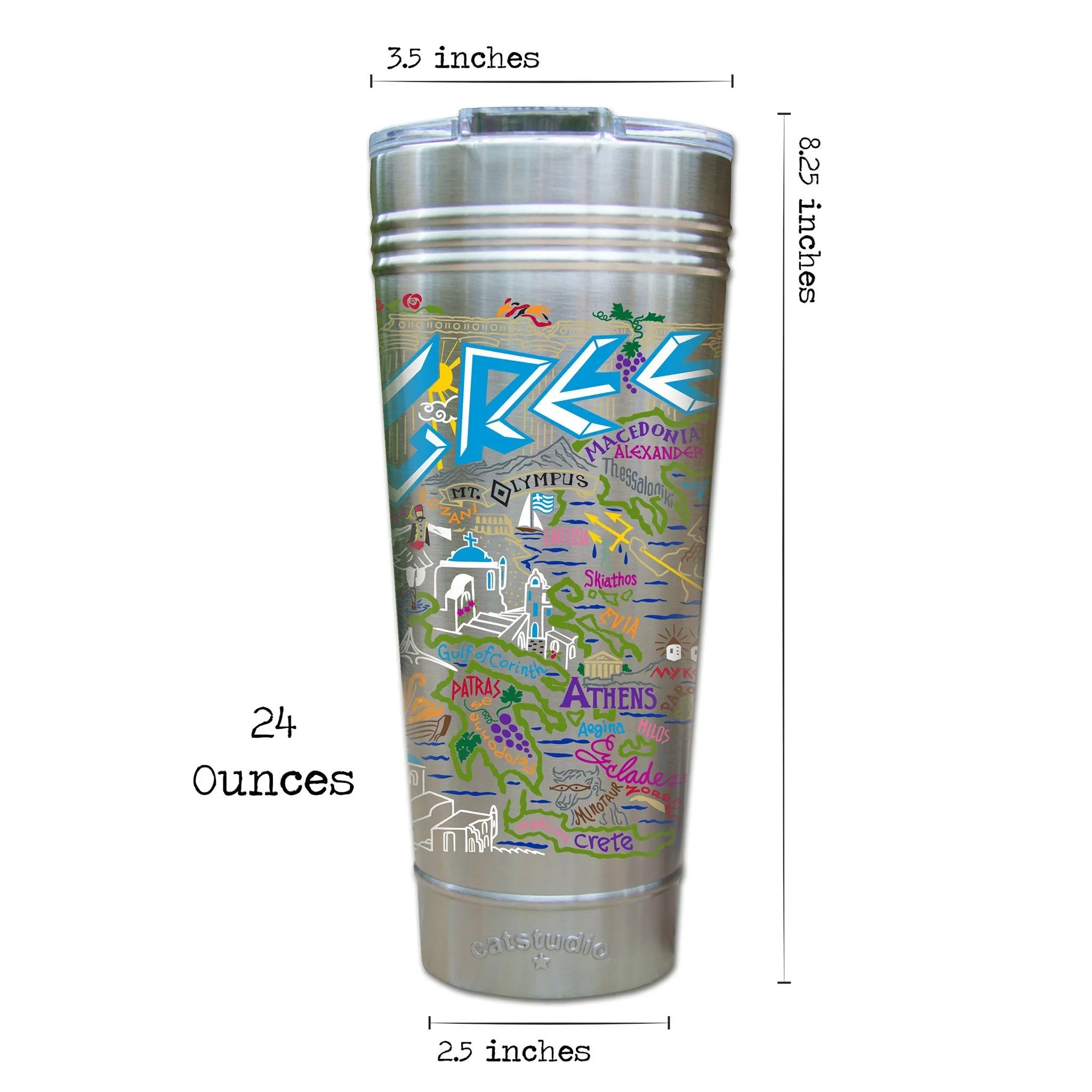 Greece Thermal Tumbler