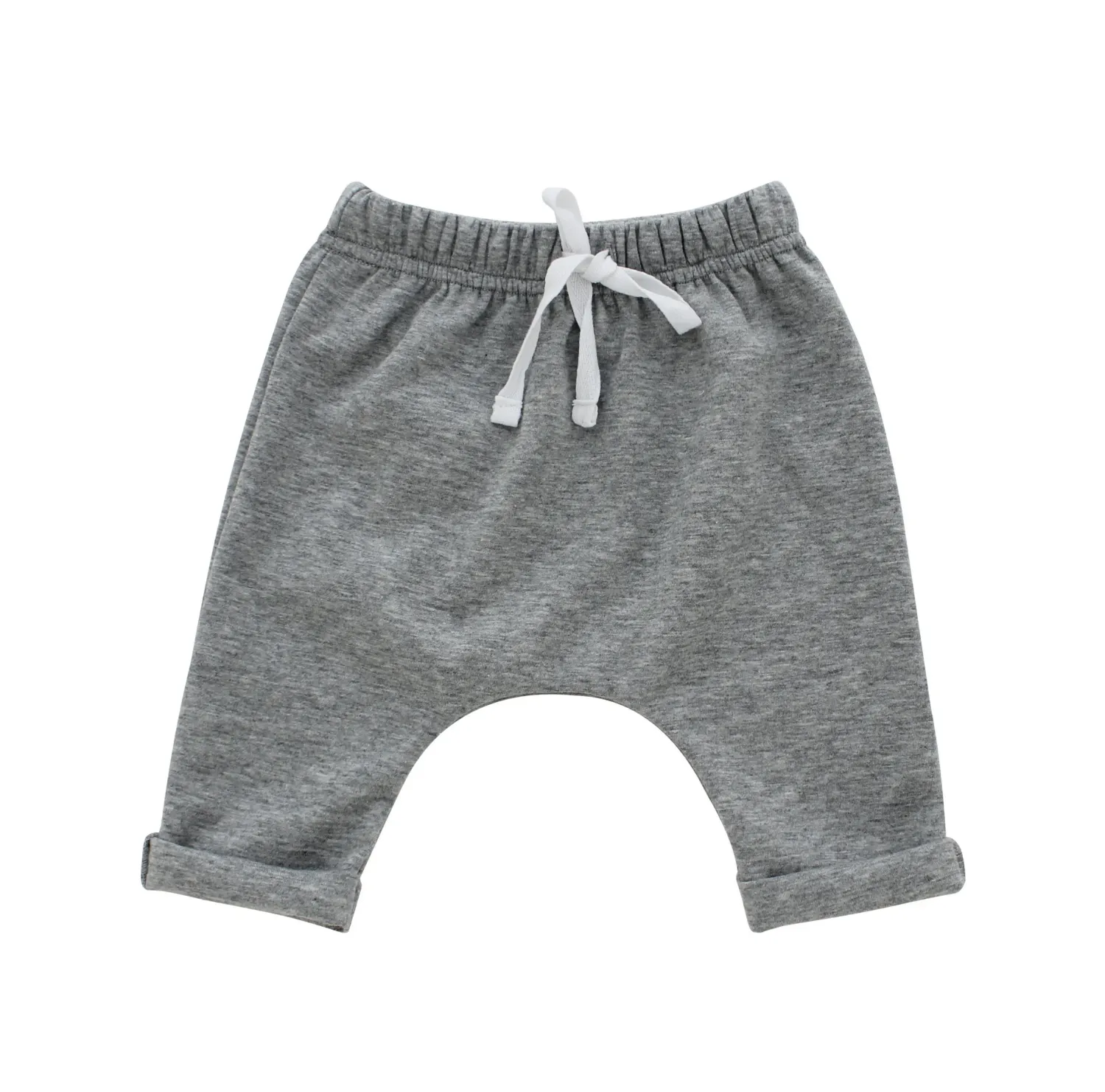 Grey Cotton Baby Joggers 3-6