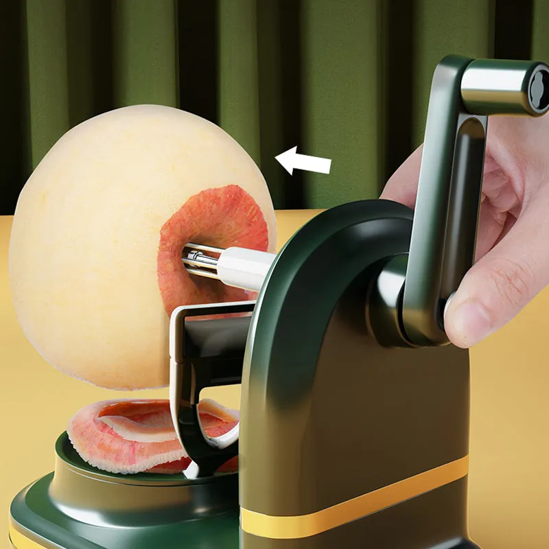 Hand-cranked Multi-function Peeler