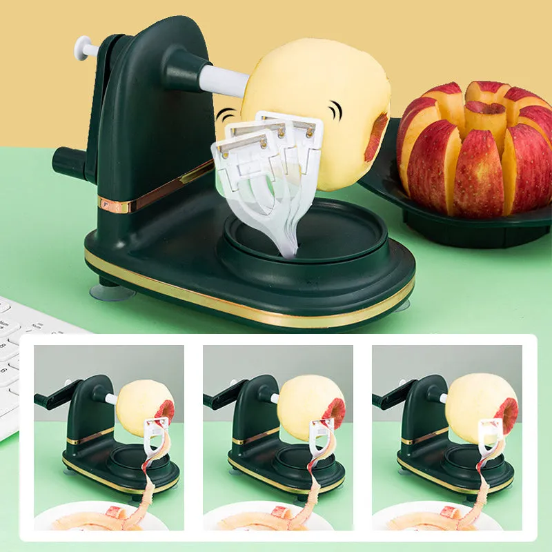 Hand-cranked Multi-function Peeler