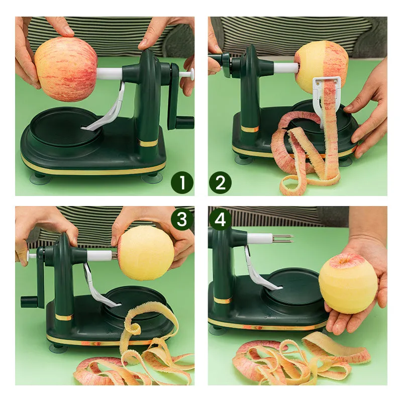 Hand-cranked Multi-function Peeler