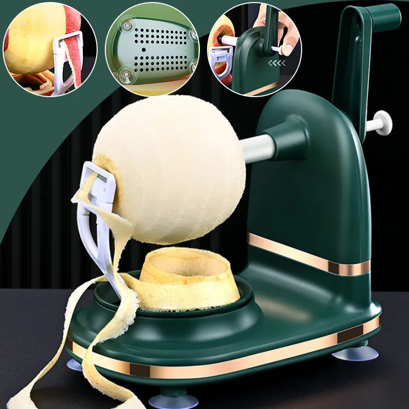 Hand-cranked Multi-function Peeler