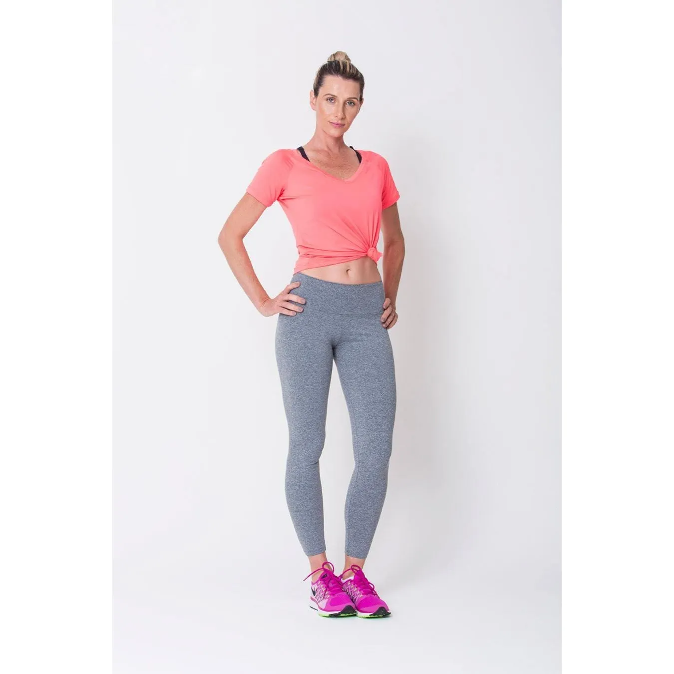 Heather Grey Active Legging