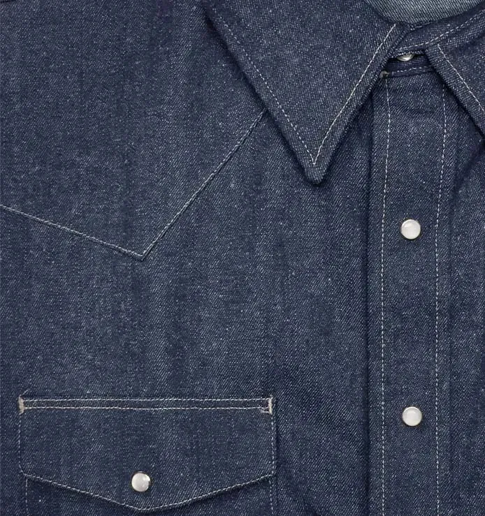 Heavyweight Denim Work Shirt - Made in USA
