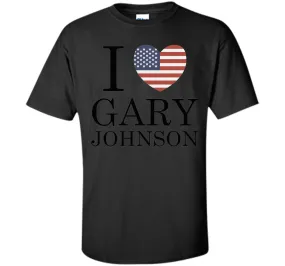 I Love Gary Johnson T-Shirt