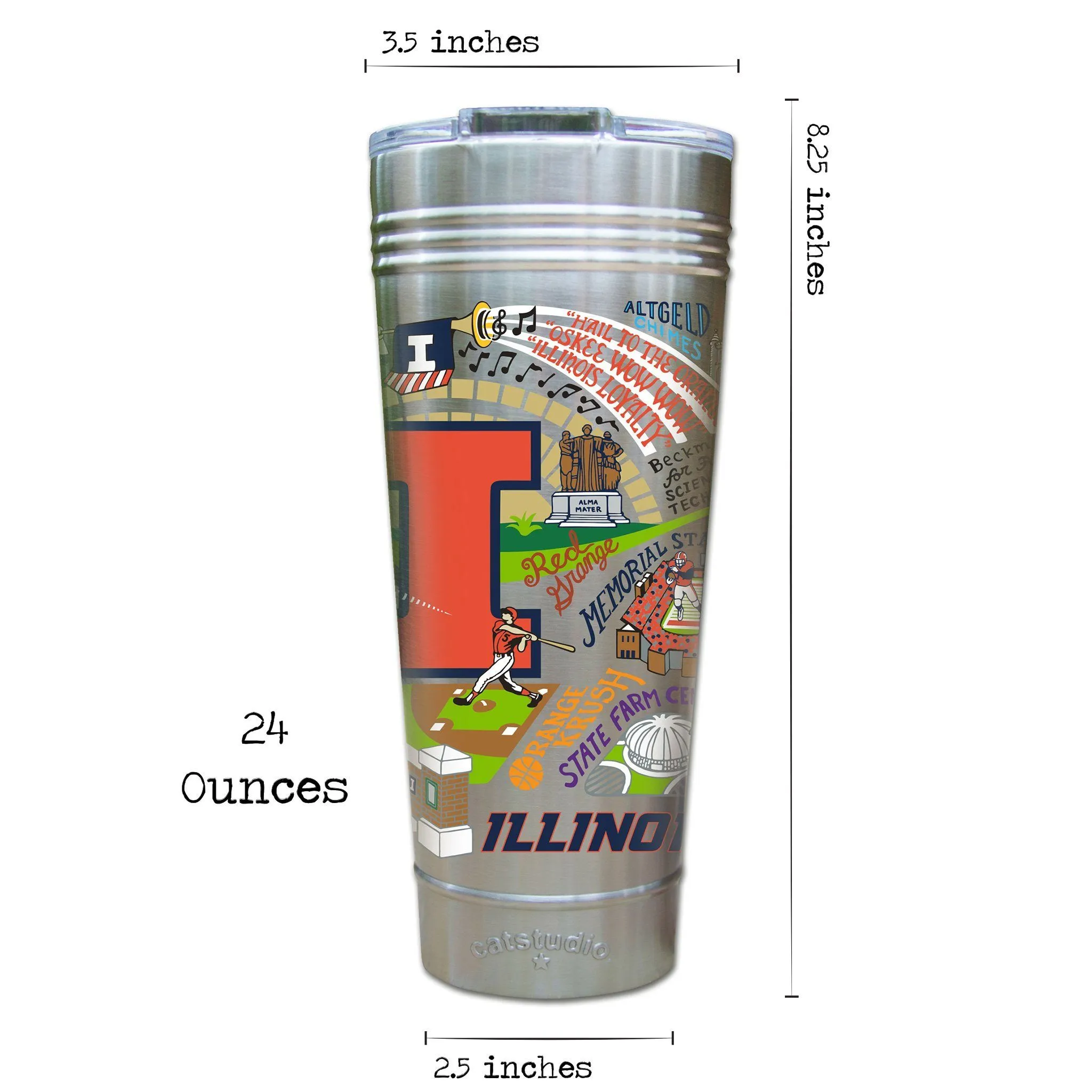 Illinois, University of Collegiate Thermal Tumbler