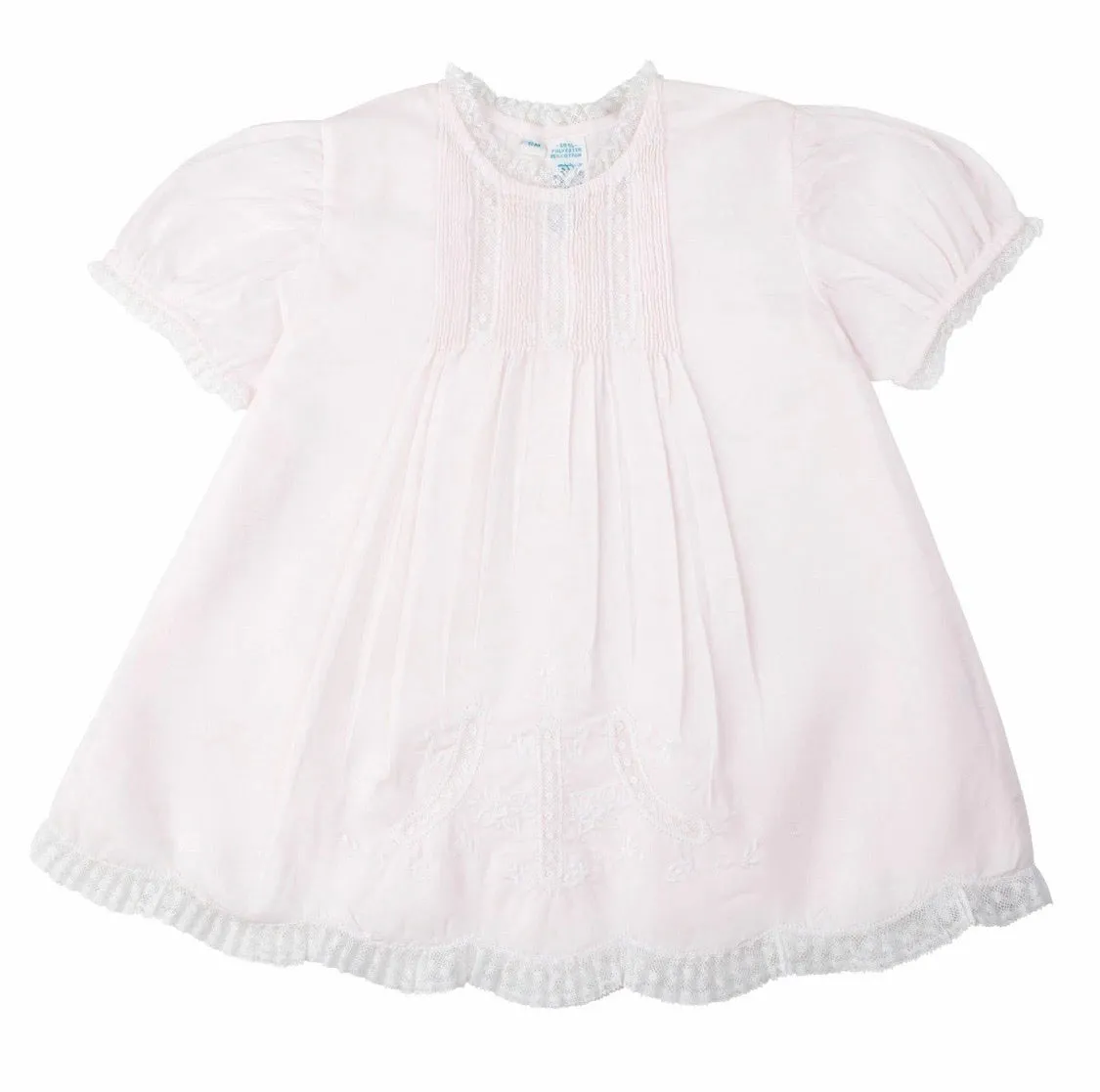 Infant Dress and Slip Pink Feltman Brothers