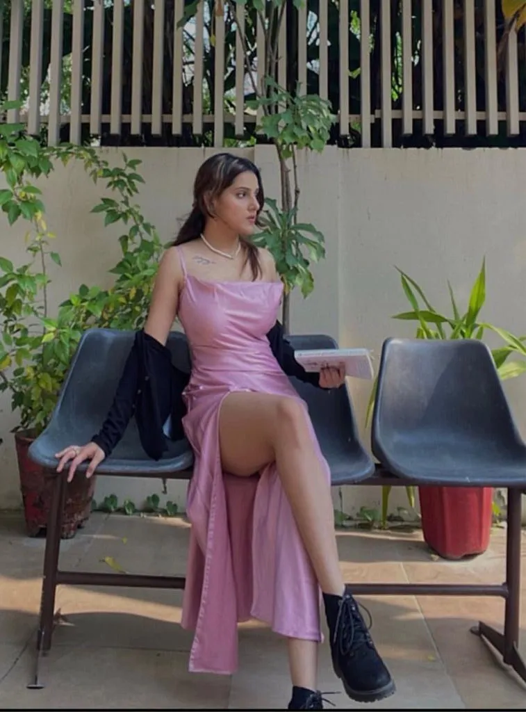 Jacqueline Satin Dress