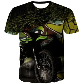 Jeep T shirts Men Offroad Tshirts Casual car Tshirts Cool Short Sleeve Punk Rock