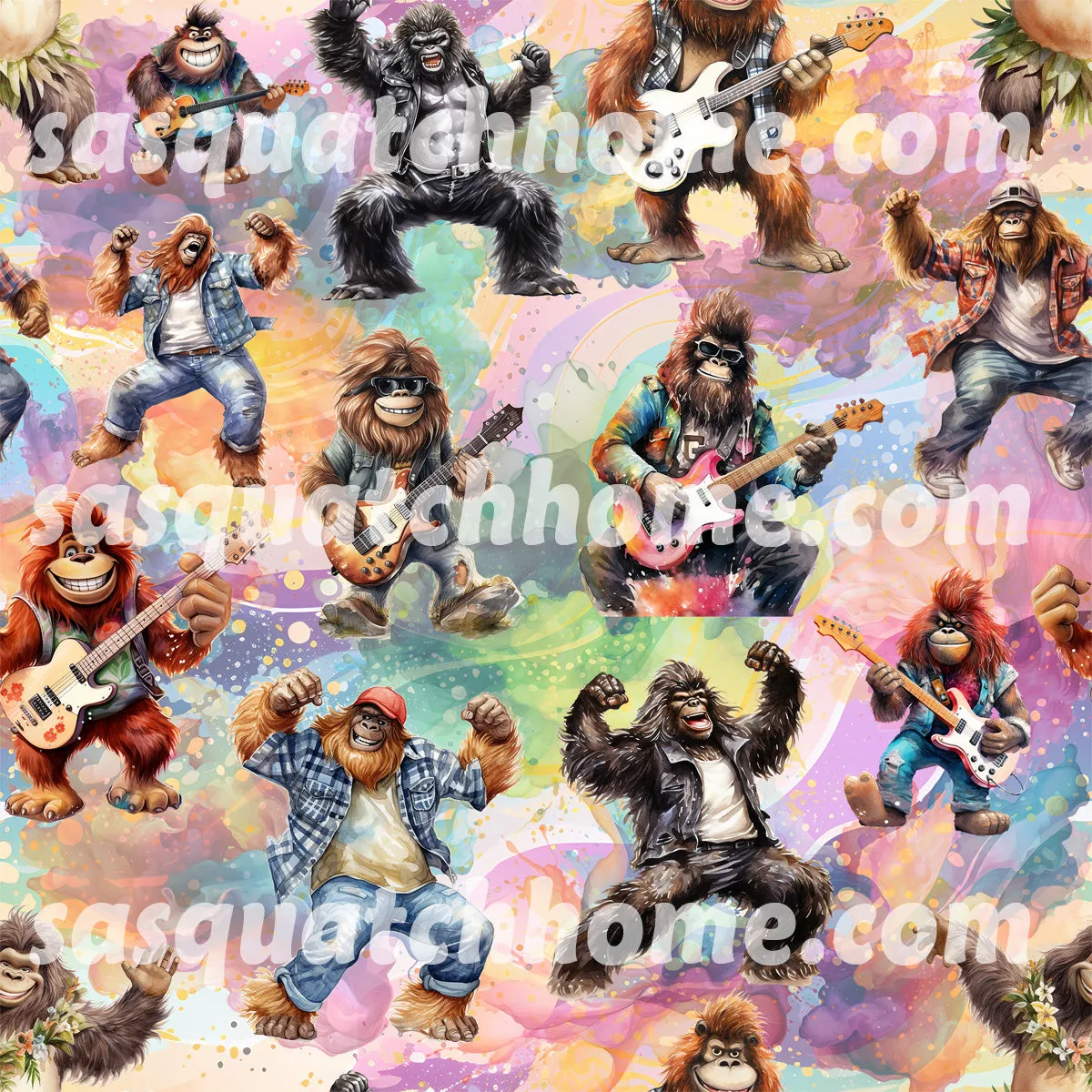 Kids Hair Cutting Cape - 18 Sasquatch Bigfoot Designs, Bigfoot, Bigfoot cape, Sasquatch cutting cape