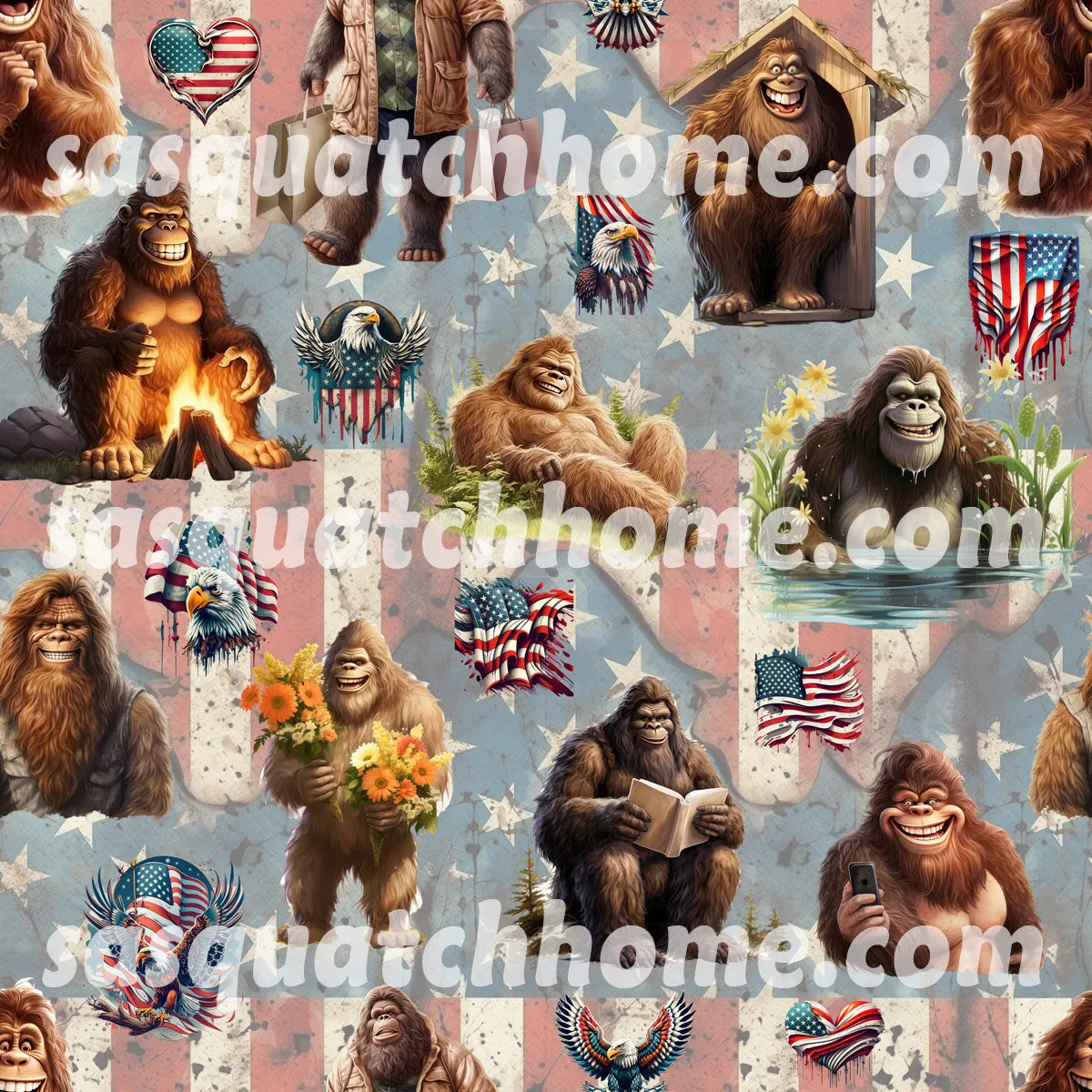Kids Hair Cutting Cape - 18 Sasquatch Bigfoot Designs, Bigfoot, Bigfoot cape, Sasquatch cutting cape