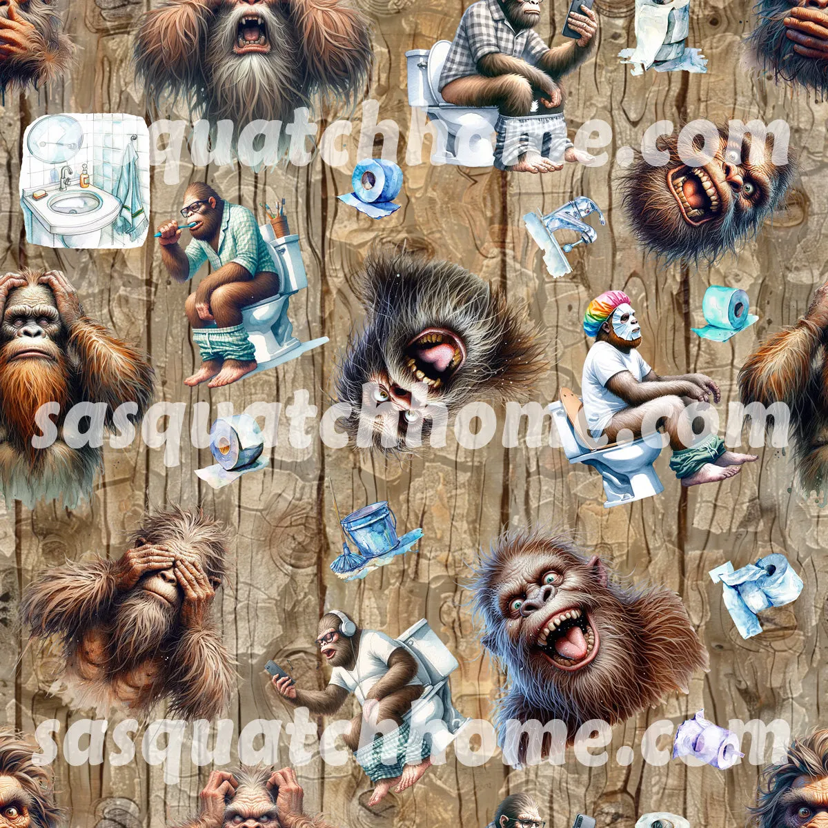 Kids Hair Cutting Cape - 18 Sasquatch Bigfoot Designs, Bigfoot, Bigfoot cape, Sasquatch cutting cape