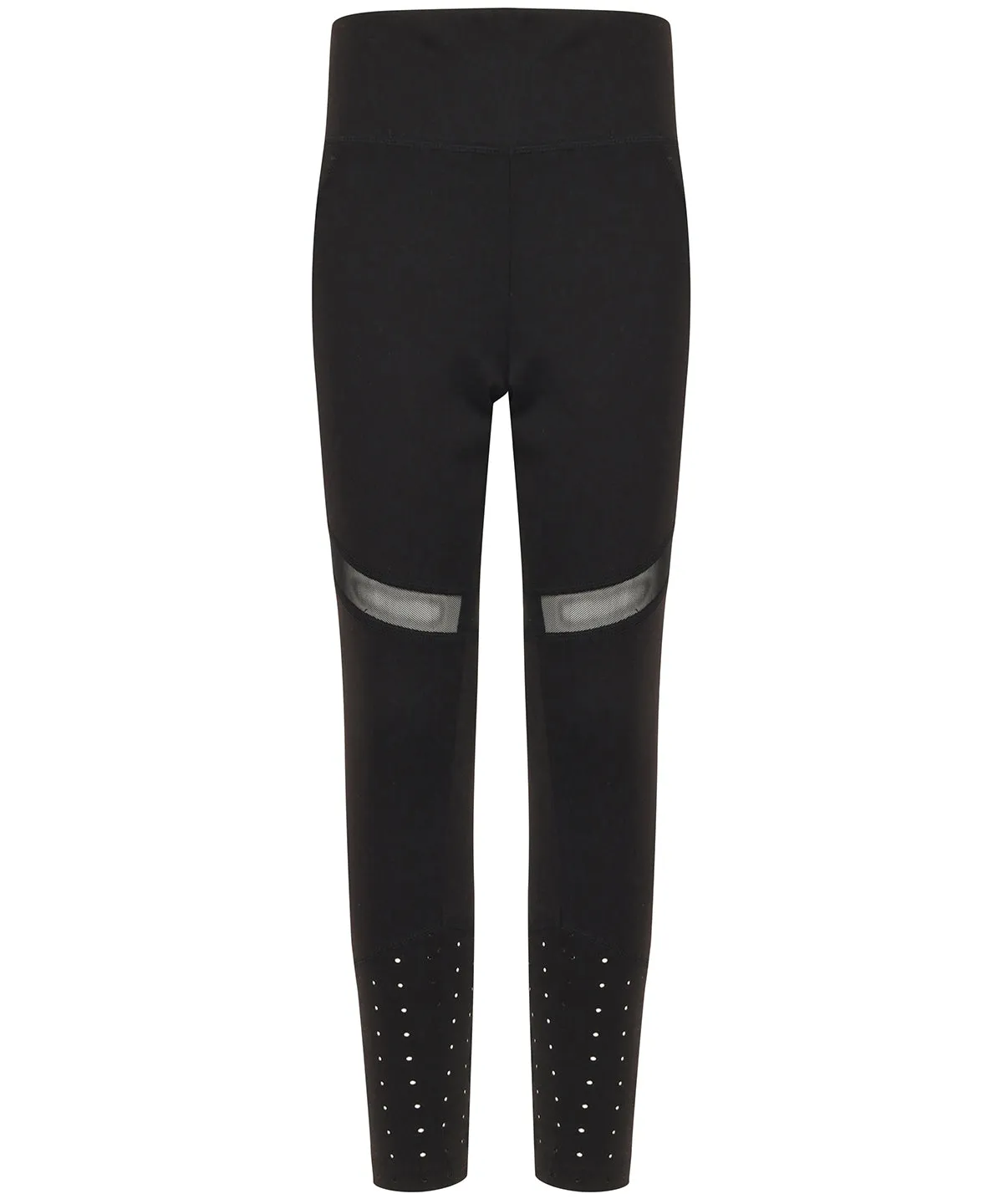 Kids panelled leggings | Black