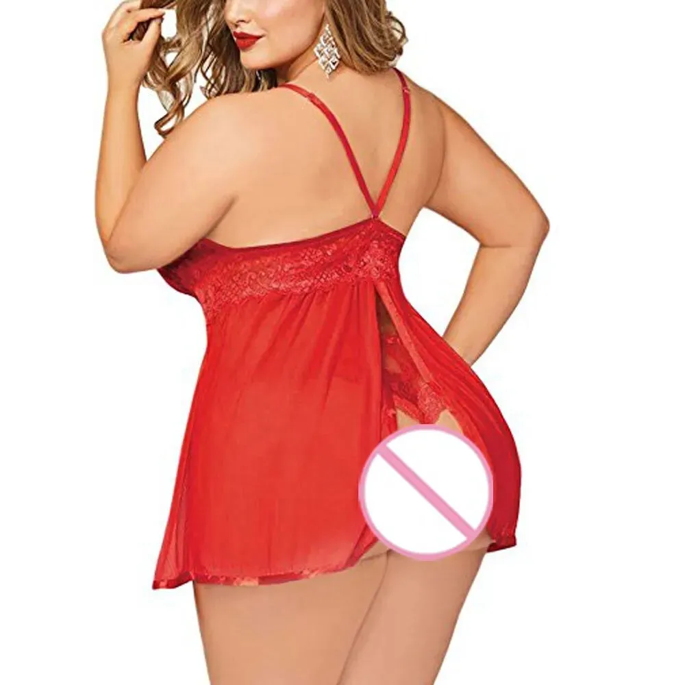 Lingerie Lace Babydoll Night Dress