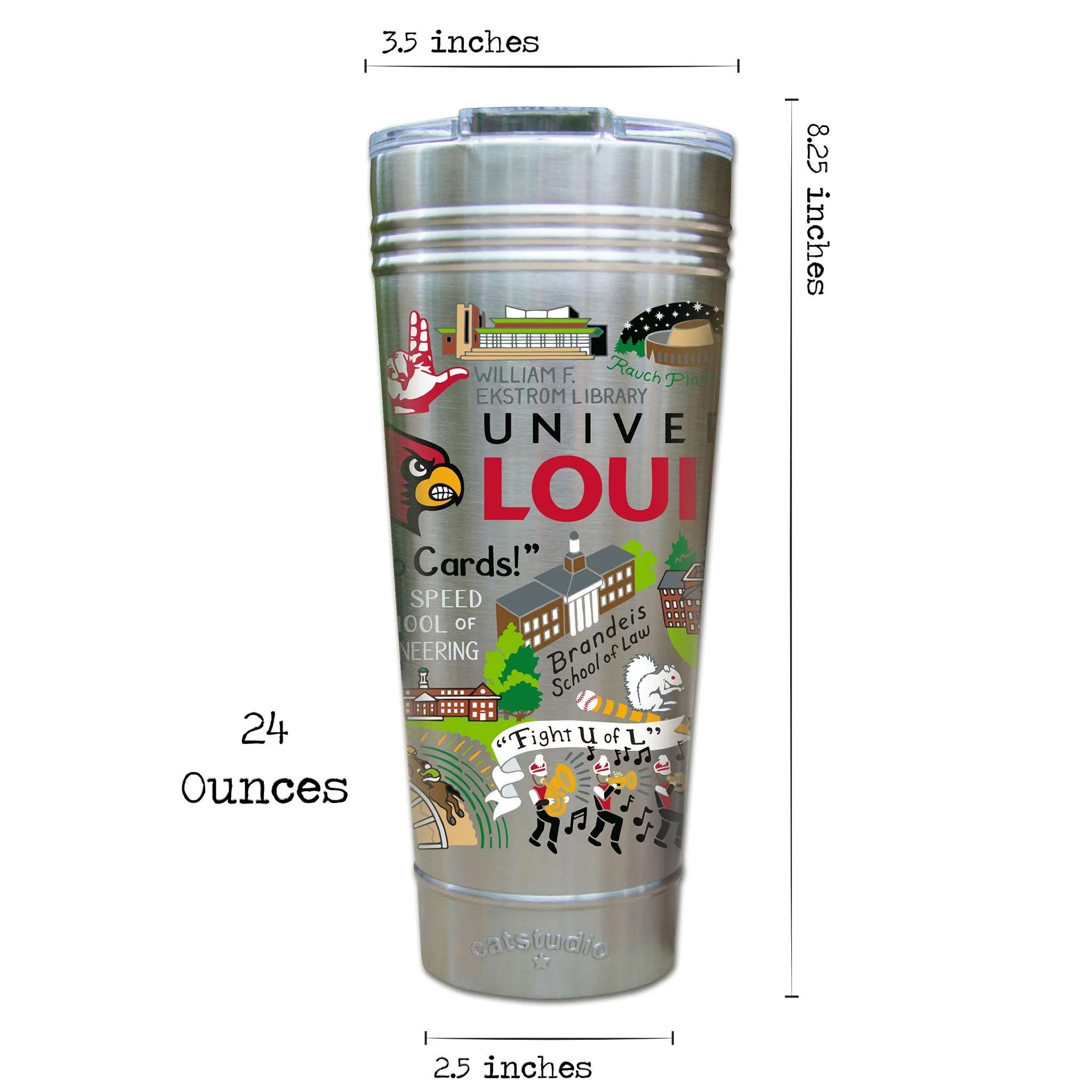 Louisville, University of Collegiate Thermal Tumbler