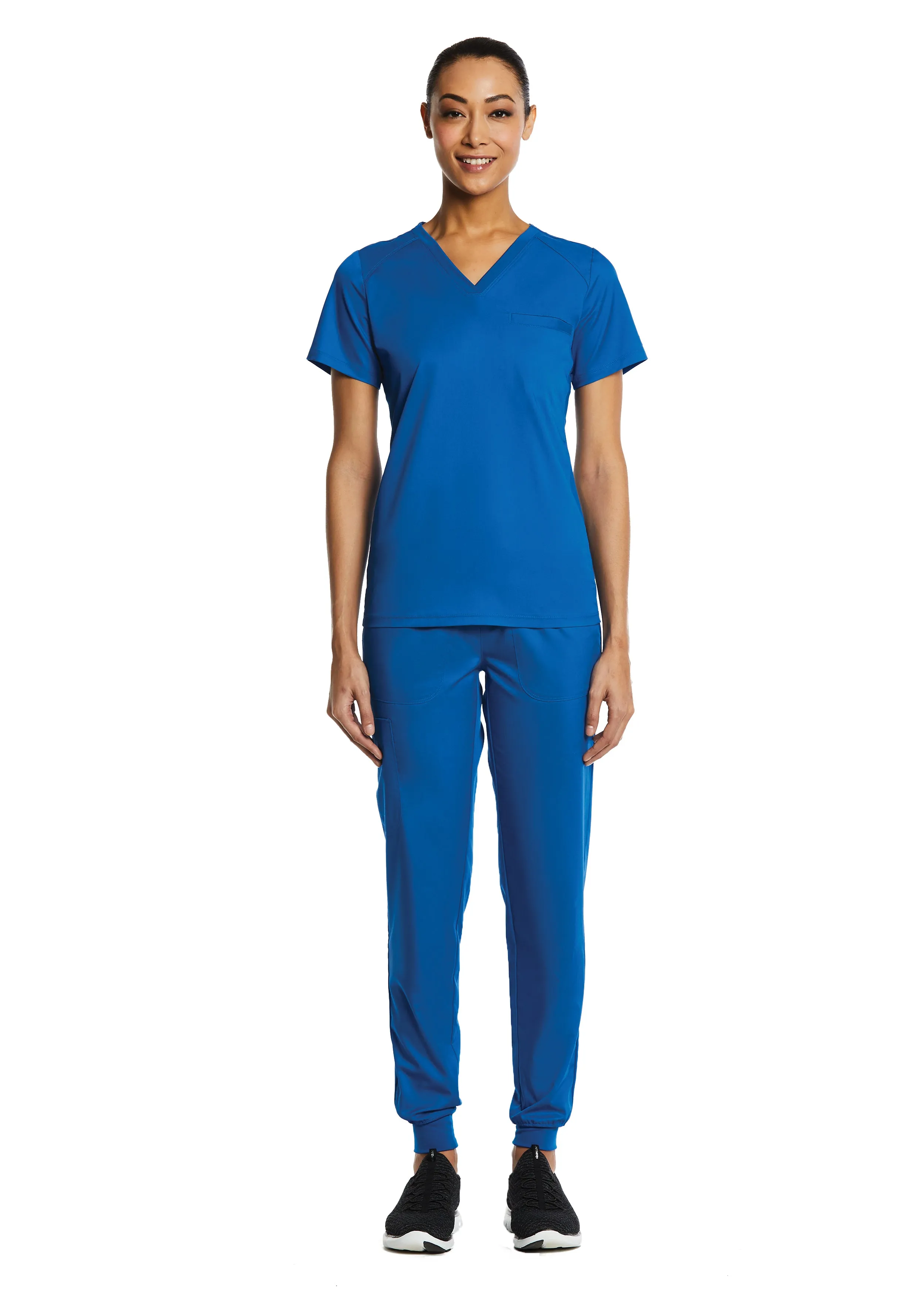 Maevn Sporty V-neck Top