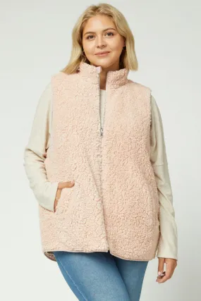 Mauve Reversible Vest