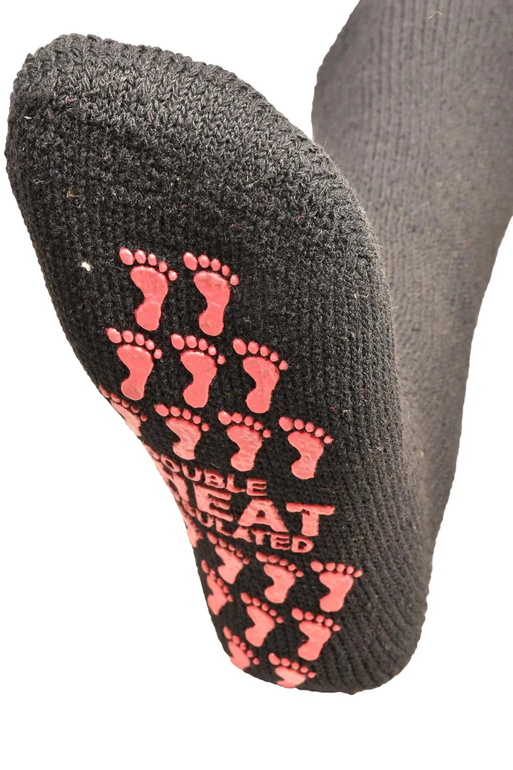 Mens Gripper Thermal Heat Socks