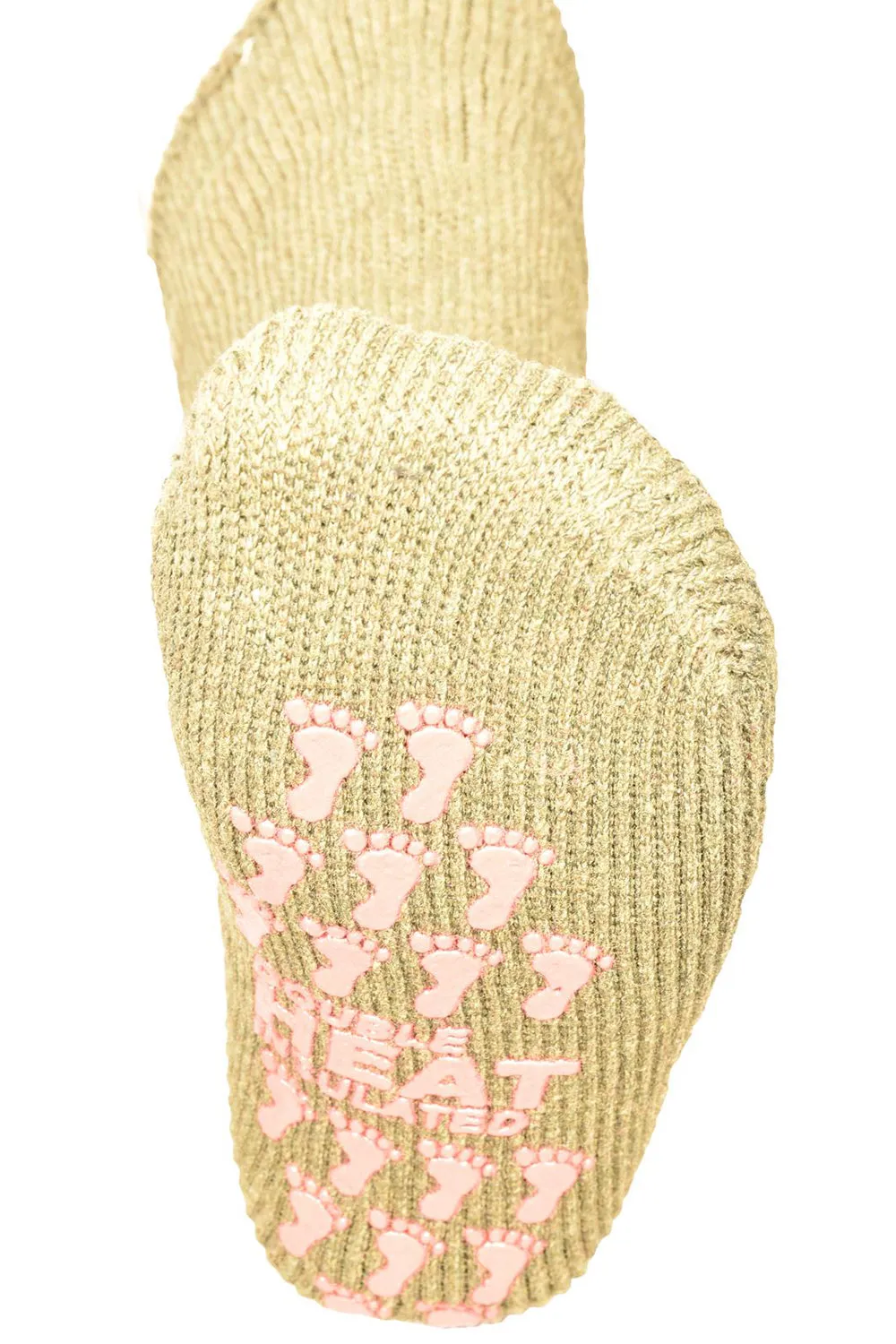 Mens Gripper Thermal Heat Socks