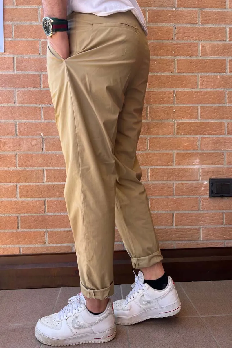 Men's Trousers In Linen