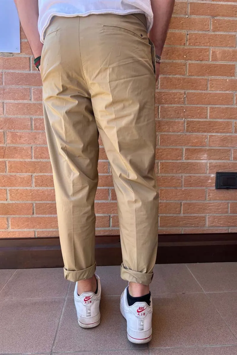 Men's Trousers In Linen