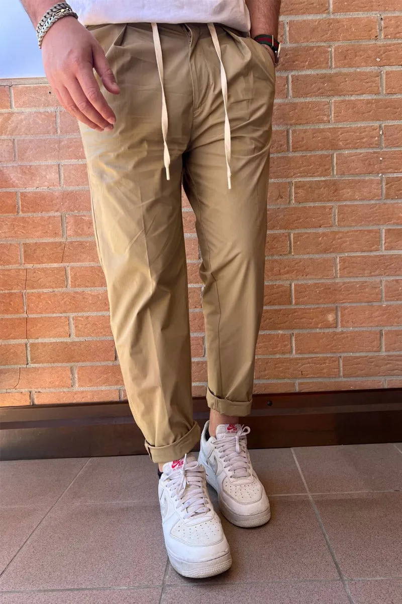 Men's Trousers In Linen