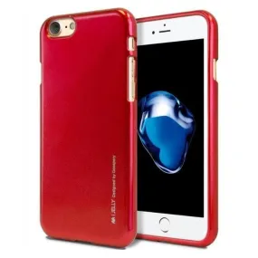 Mercury Jelly Case for iPhone 6/6s Plus - Metal Red