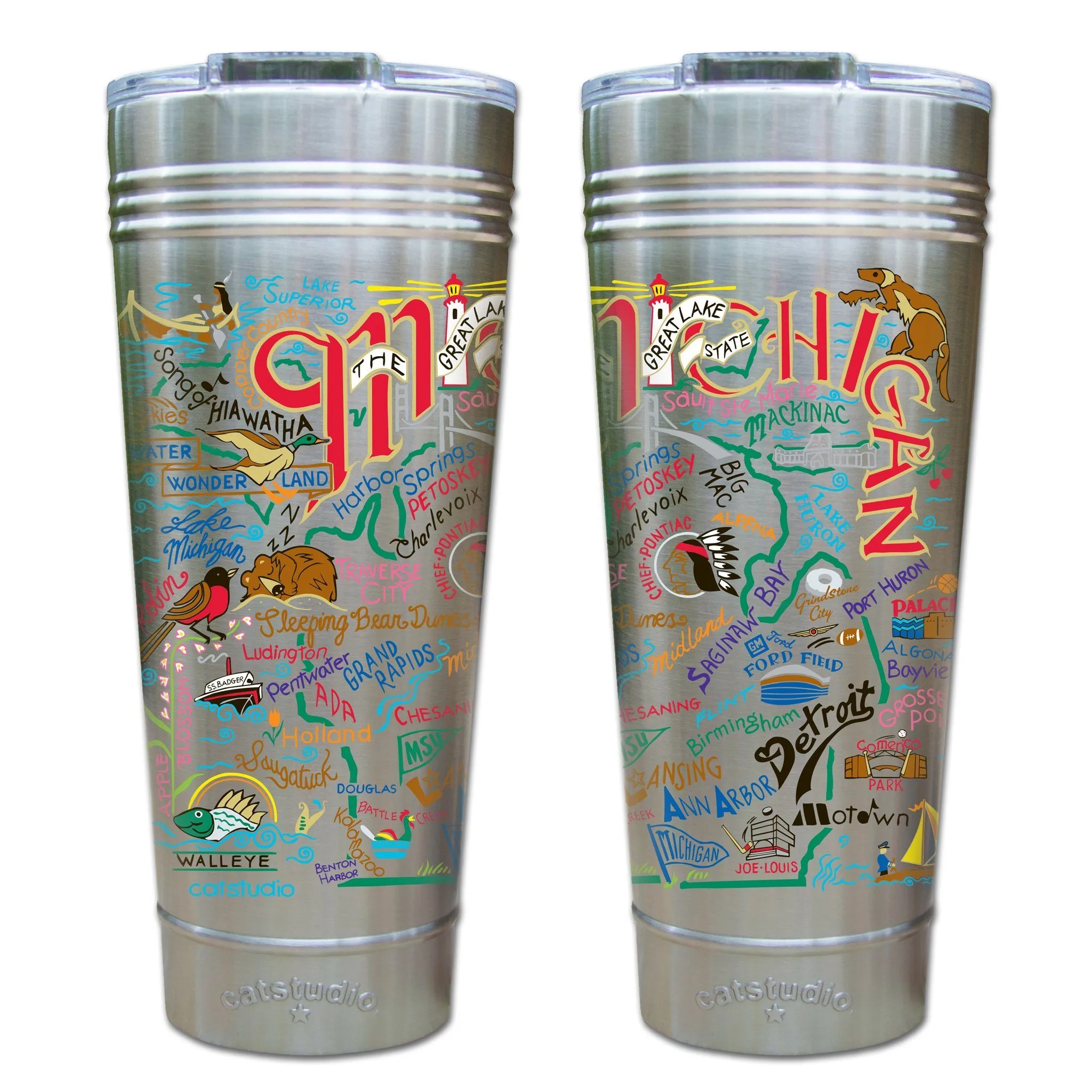 Michigan Thermal Tumbler