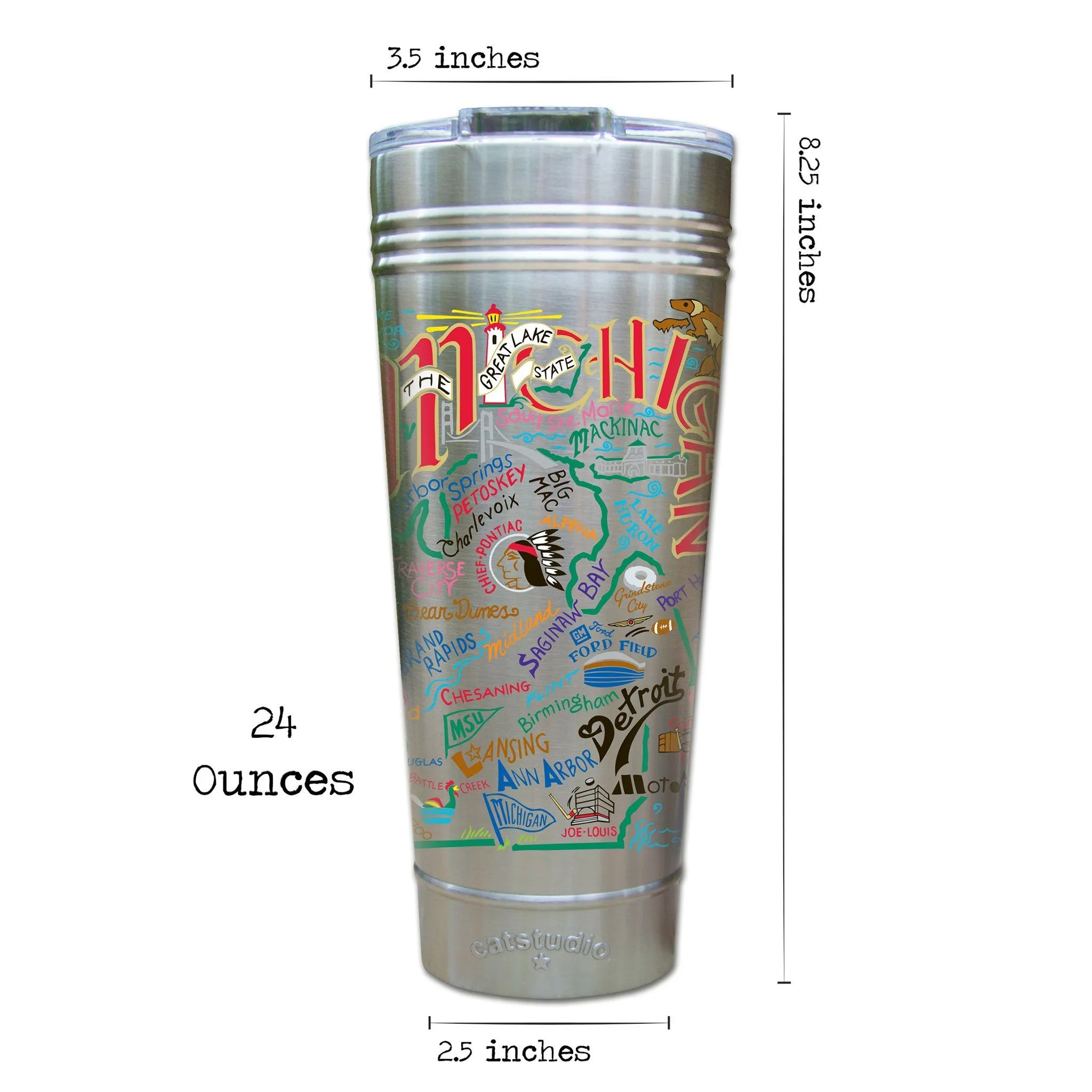 Michigan Thermal Tumbler