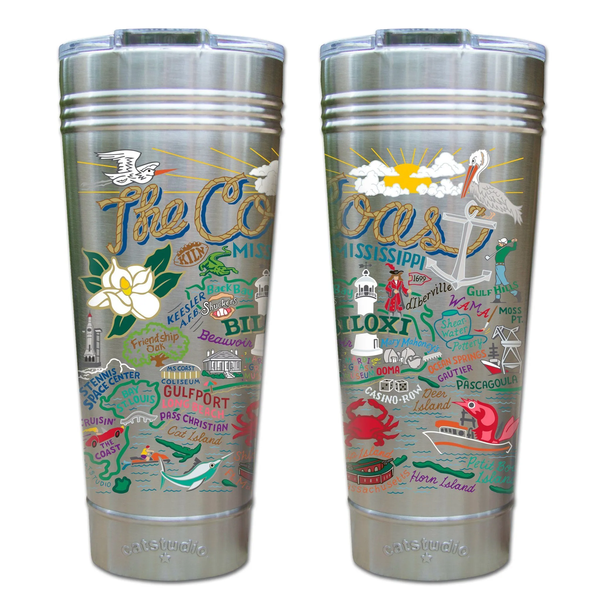 Mississippi Coast Thermal Tumbler