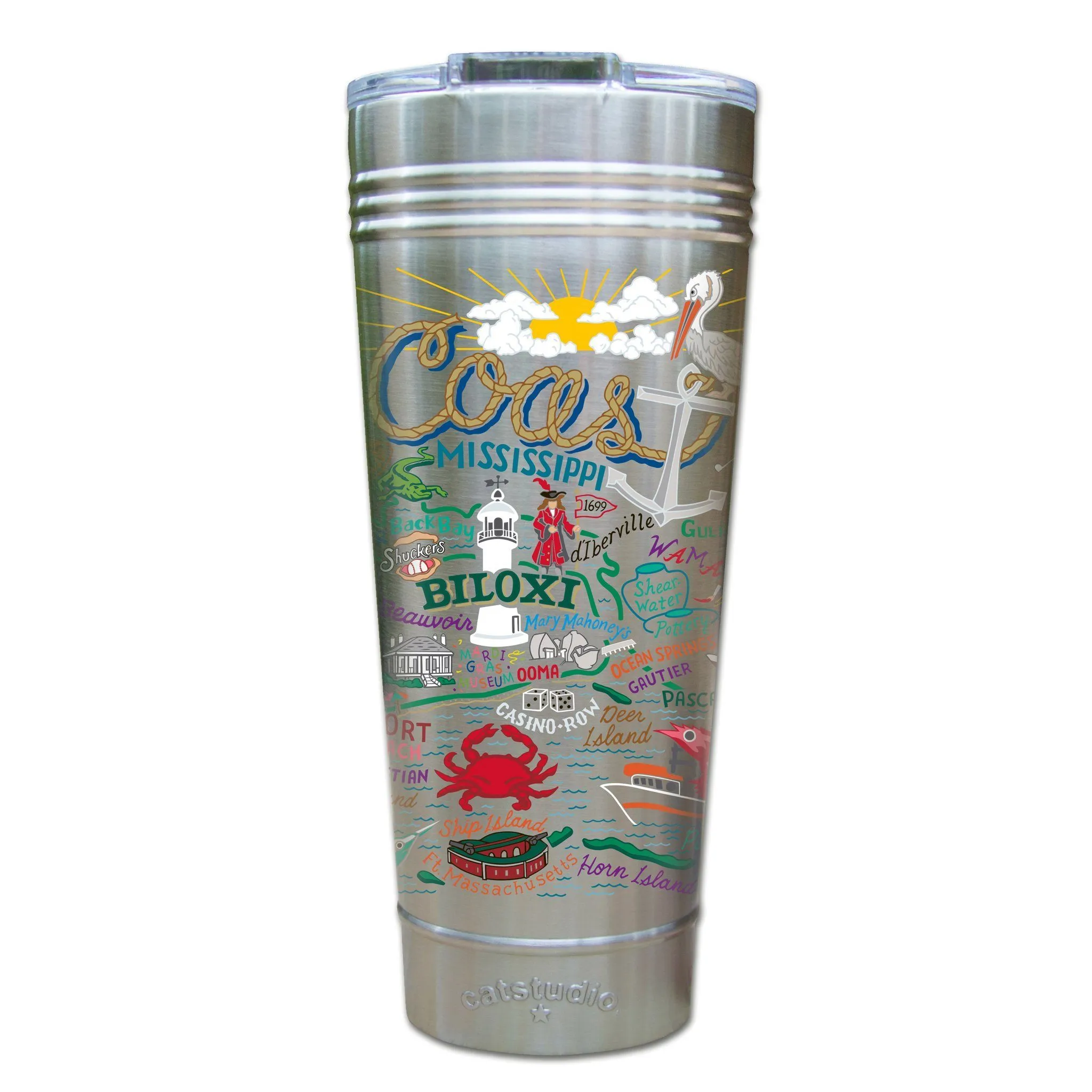 Mississippi Coast Thermal Tumbler