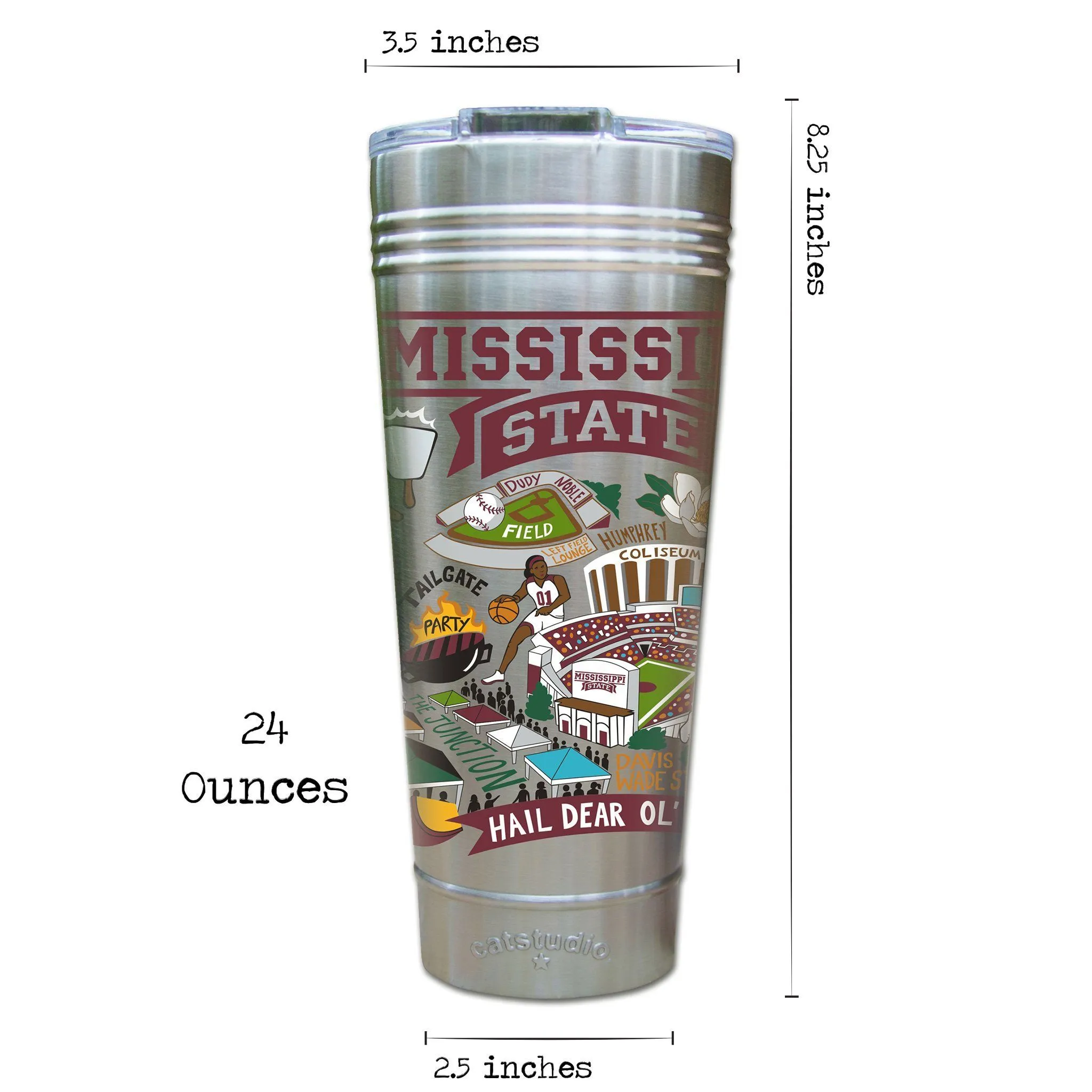 Mississippi State University Collegiate Thermal Tumbler