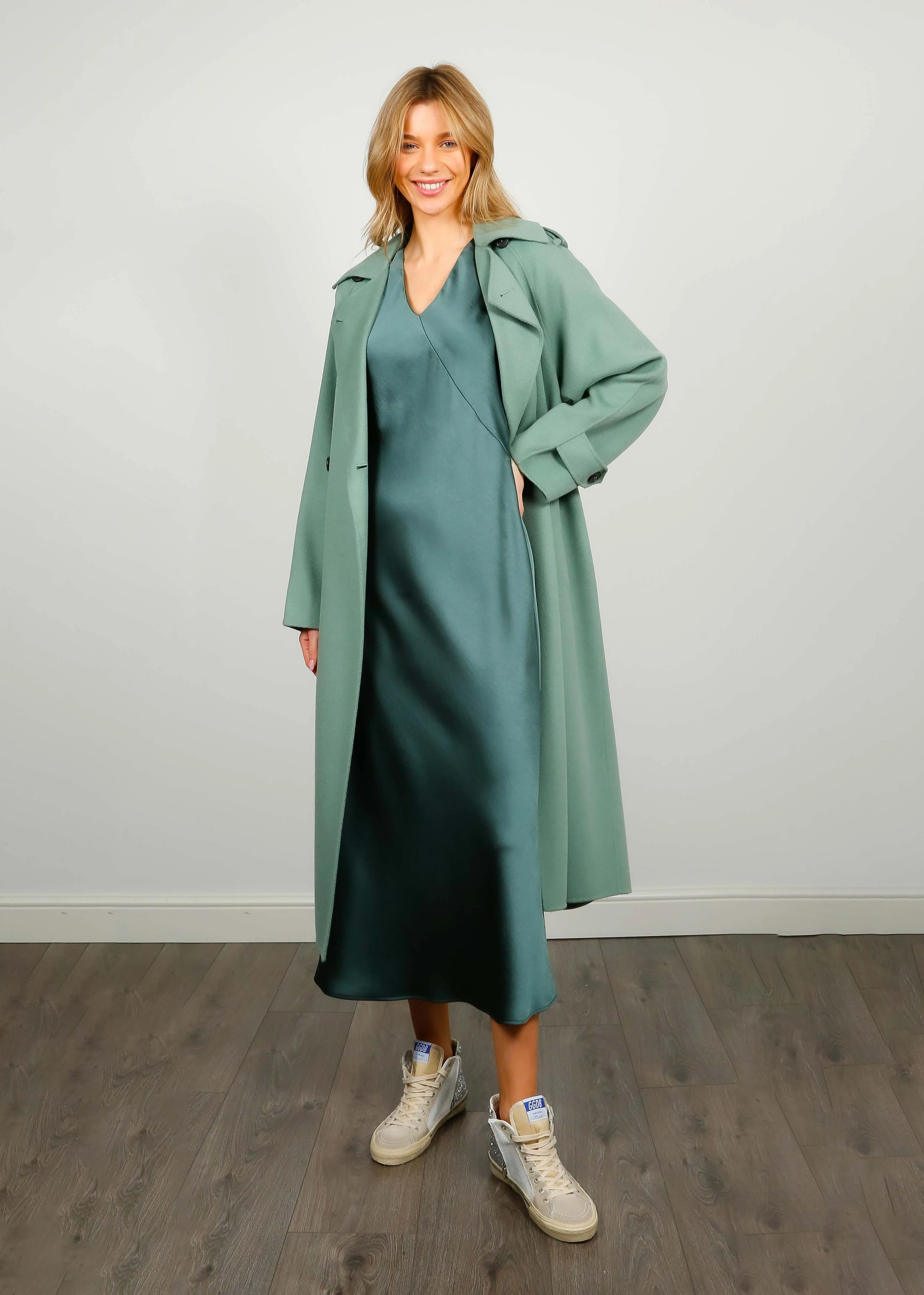 MM Pietra Dress in Dark Green