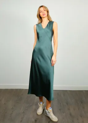 MM Pietra Dress in Dark Green
