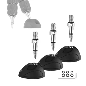NEEWER Universal Tripod Feet Pad with Detachable Tripod Spikes