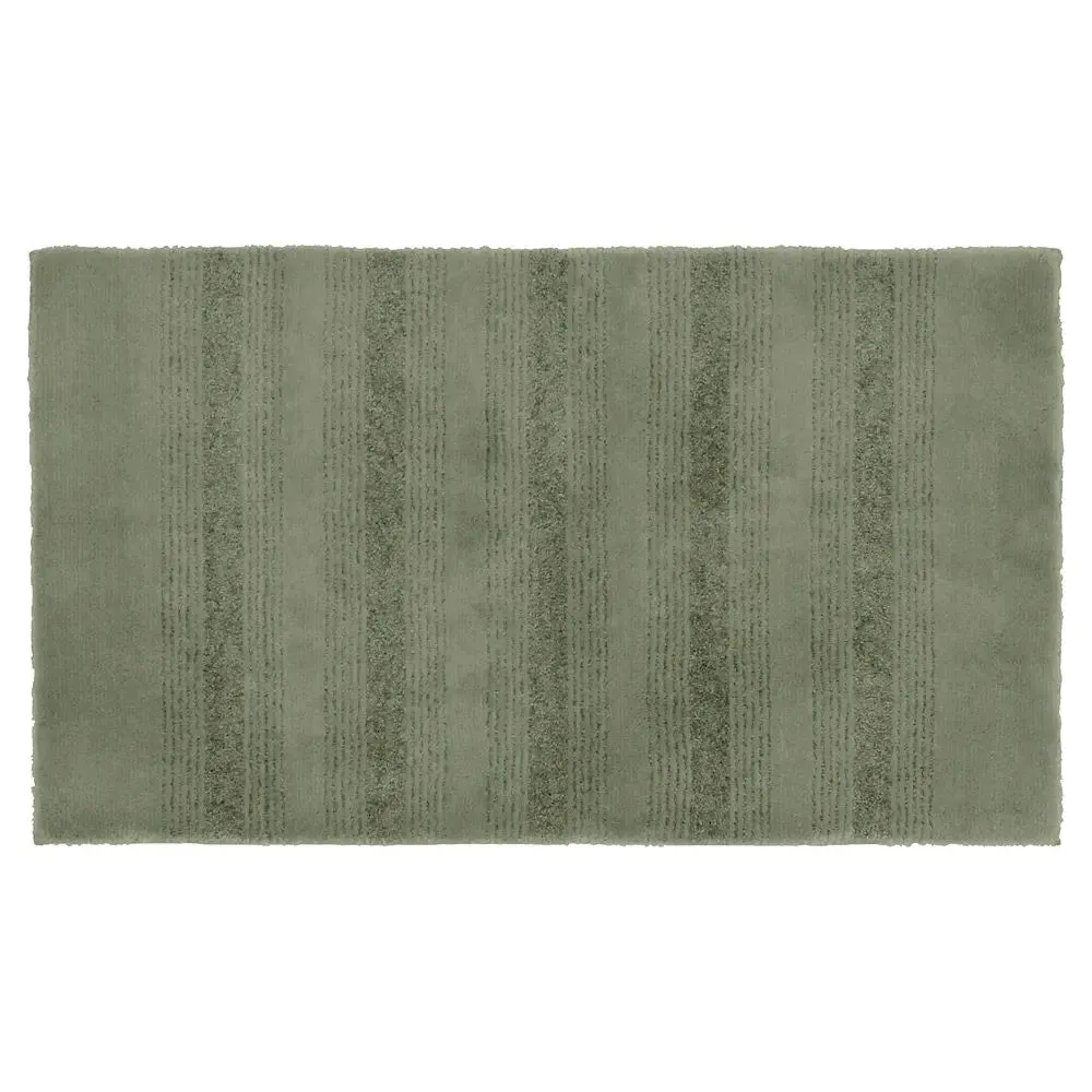New - 24"x40" Essence Nylon Washable Bath Rug Deep Fern - Garland