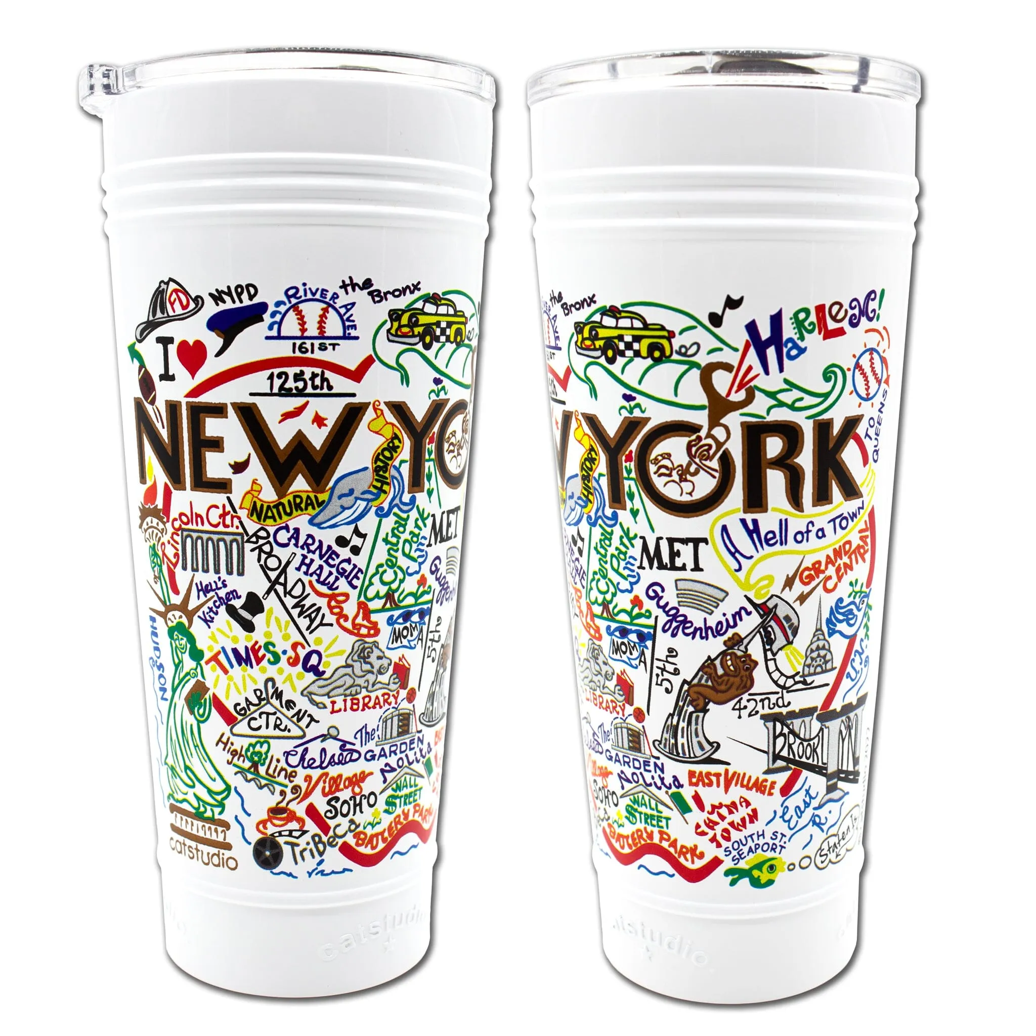 New York City Thermal Tumbler in White - Limited Edition!