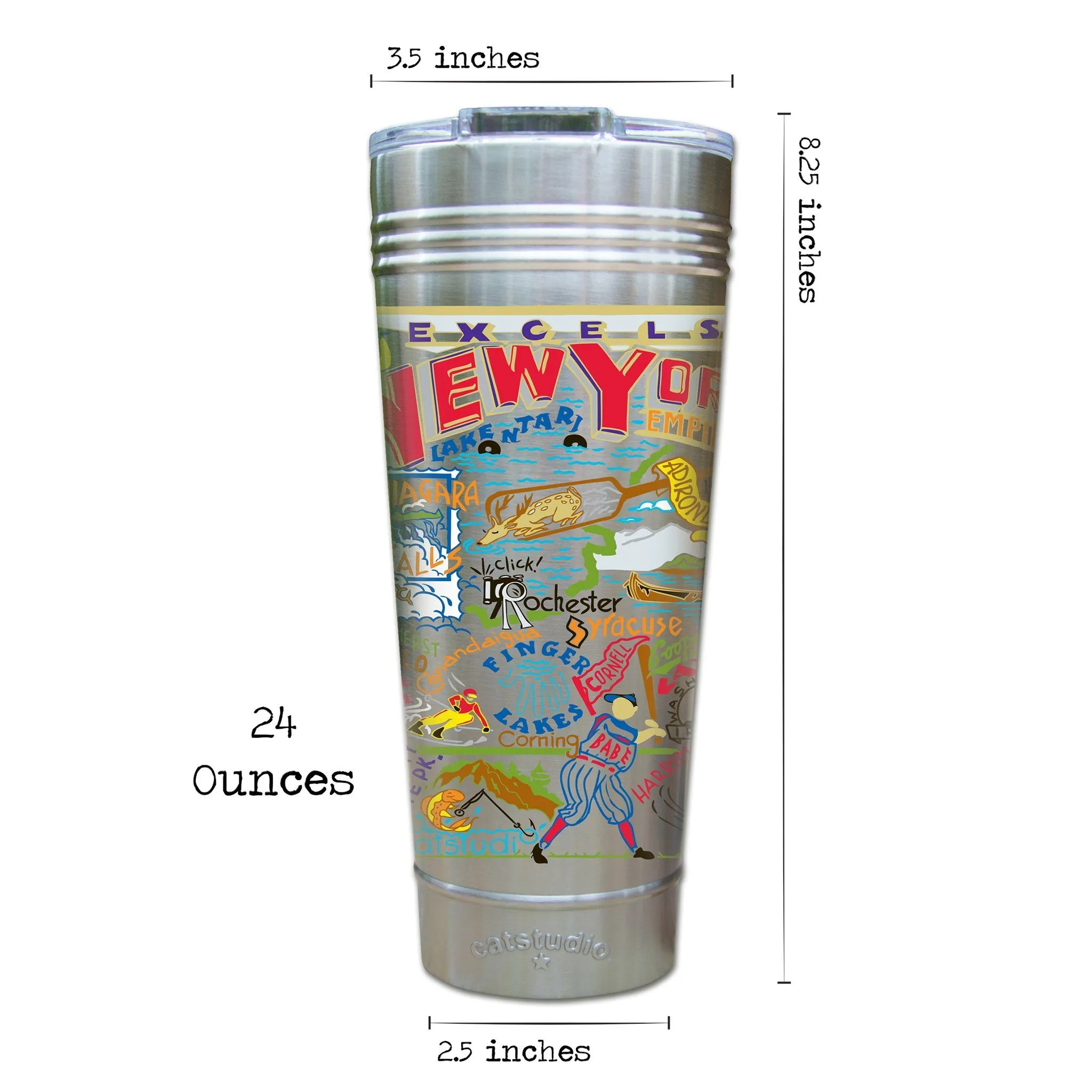 New York State Thermal Tumbler