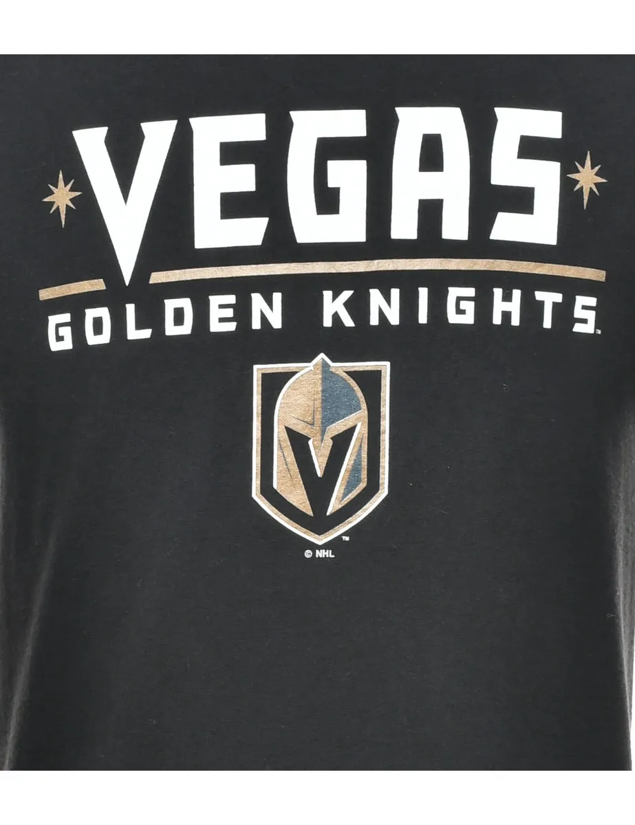 NHL Vegas Golden Knights Printed T-shirt - M
