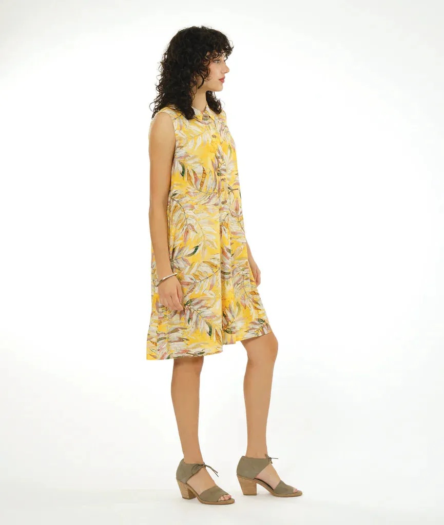 Niche - Rayon - Twinbutton Dress - Spice Floral