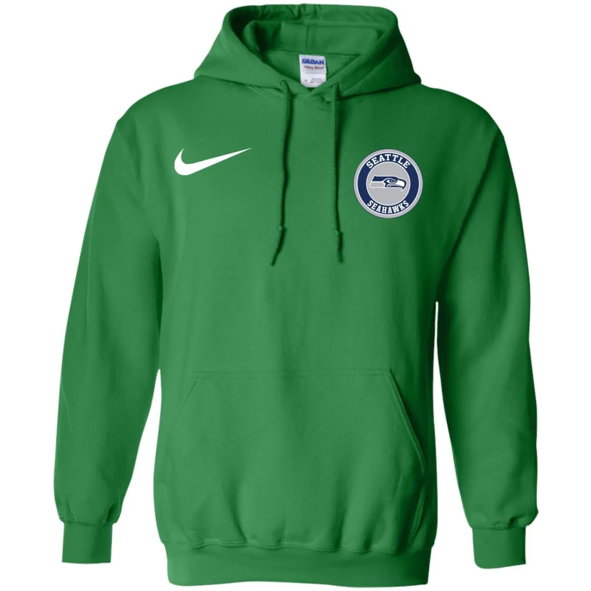 Nike Seatle Seahawk Nfl Football Men Pullover Hoodie