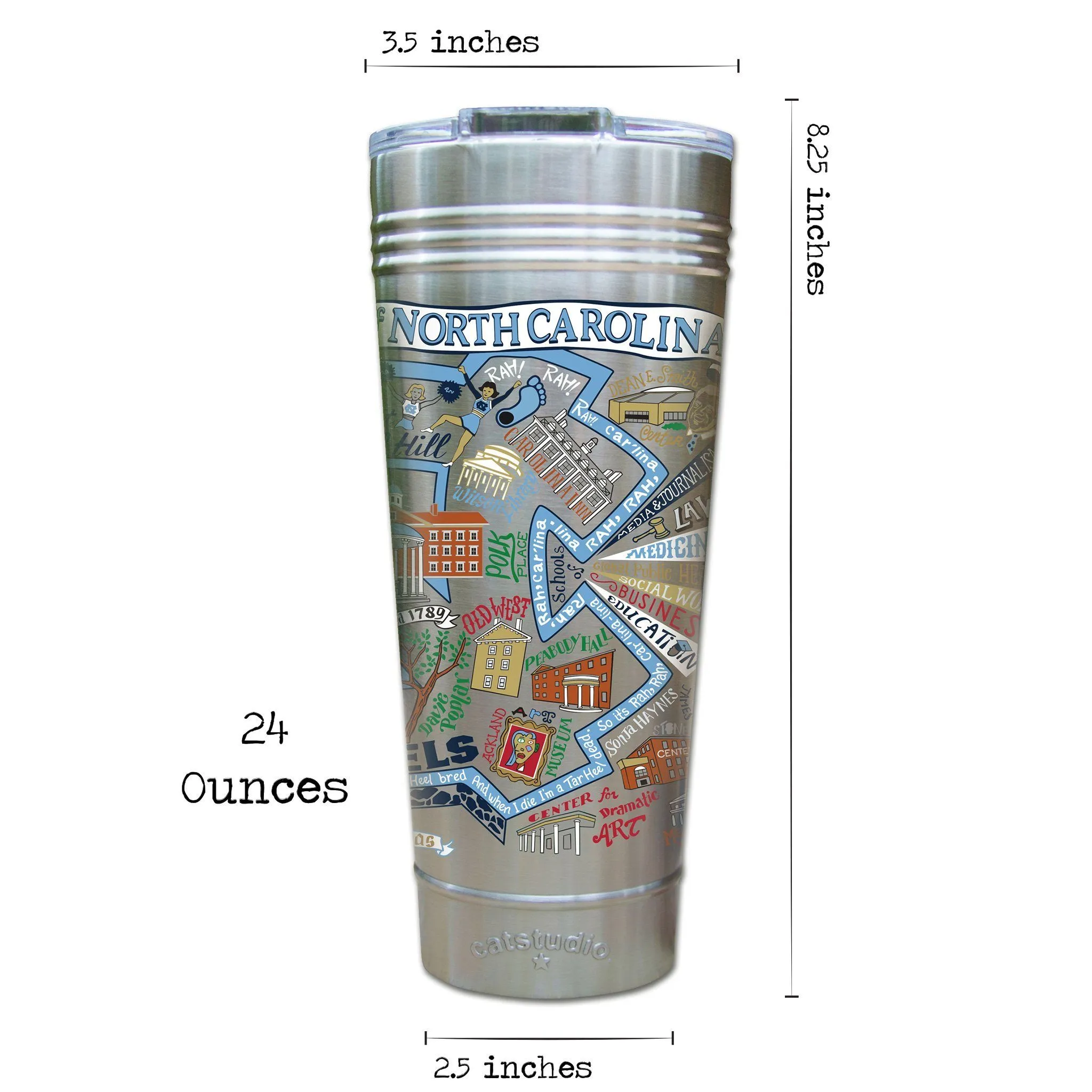 North Carolina, University of Collegiate Thermal Tumbler