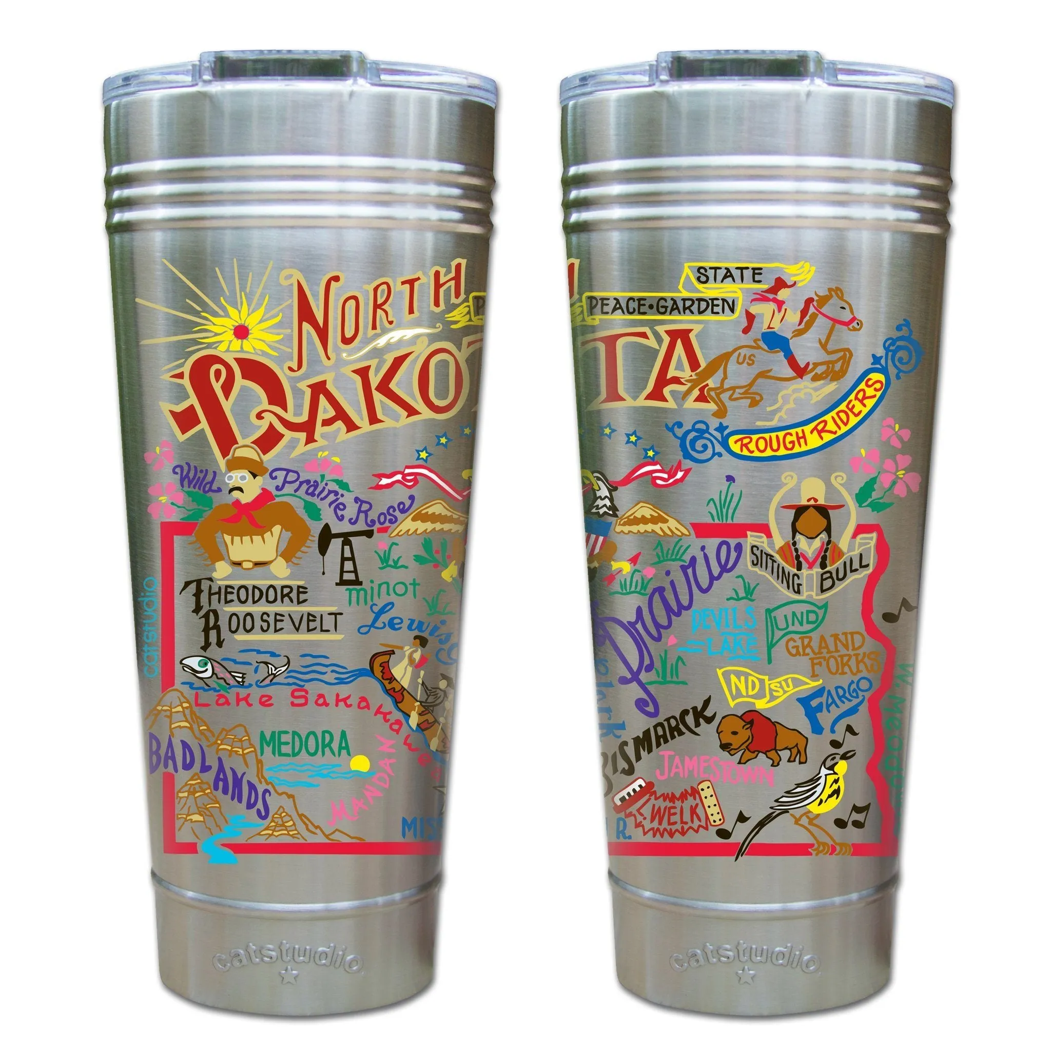 North Dakota Thermal Tumbler