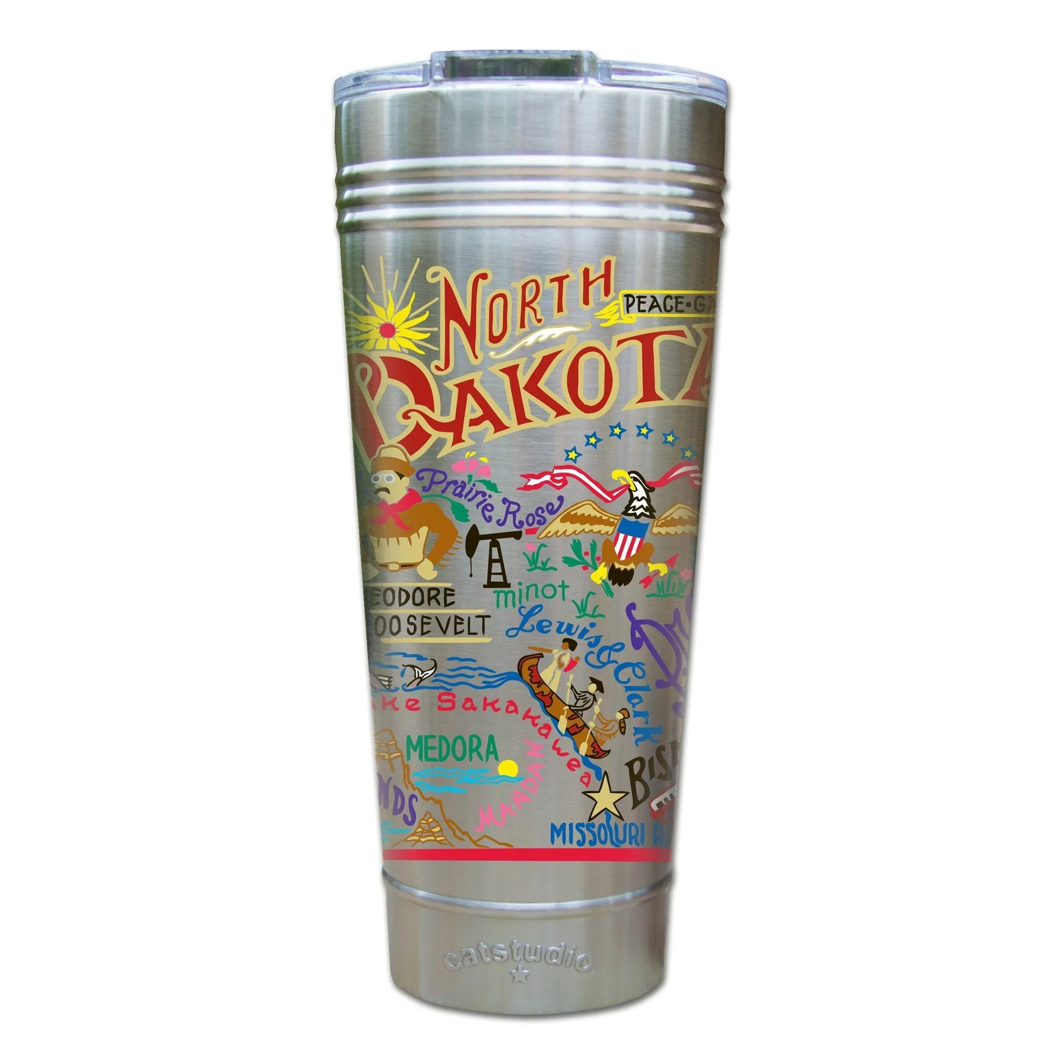 North Dakota Thermal Tumbler