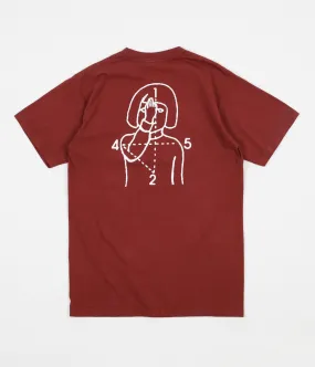 Numbers 12:45 Angel T-Shirt - Burnt Orange