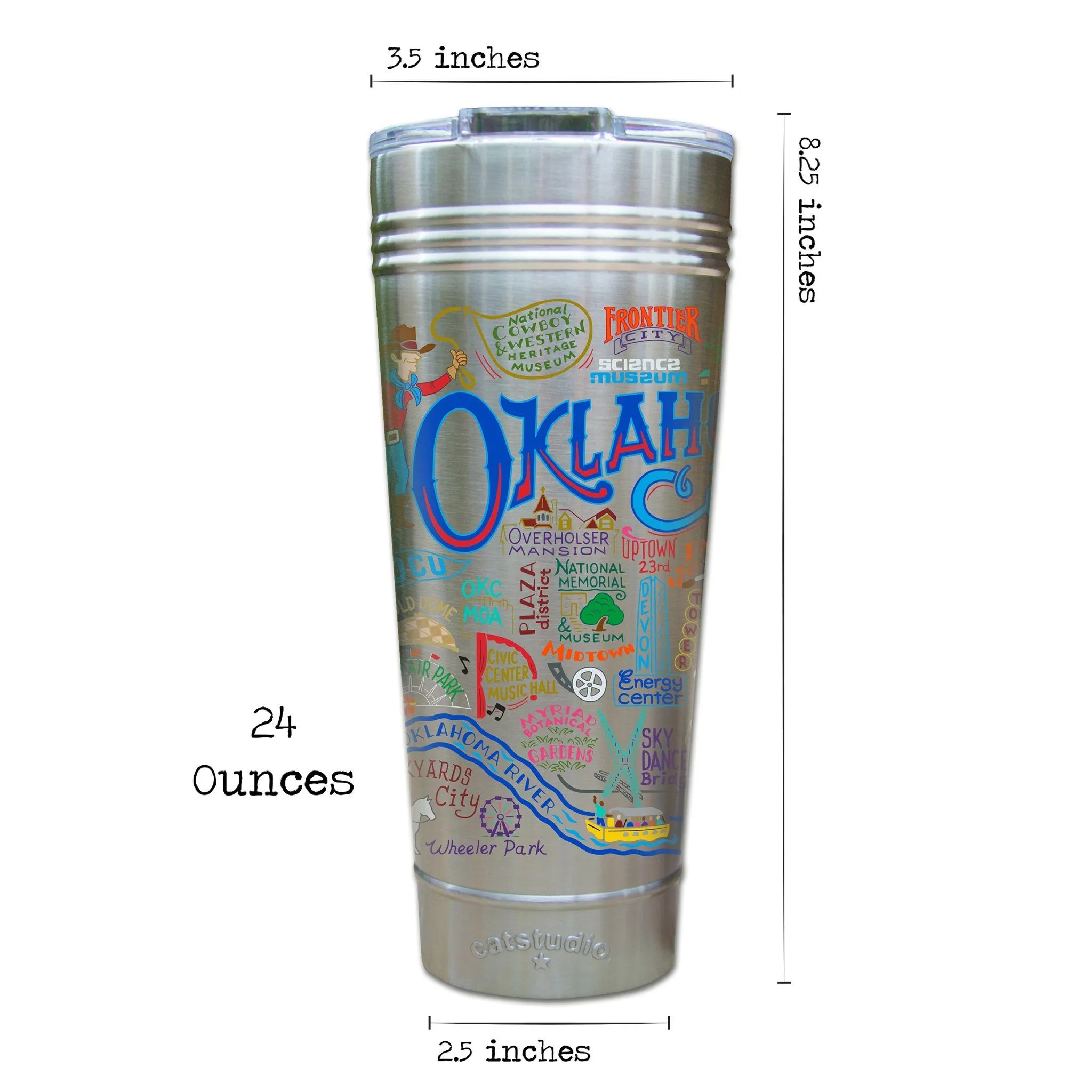 Oklahoma City Thermal Tumbler