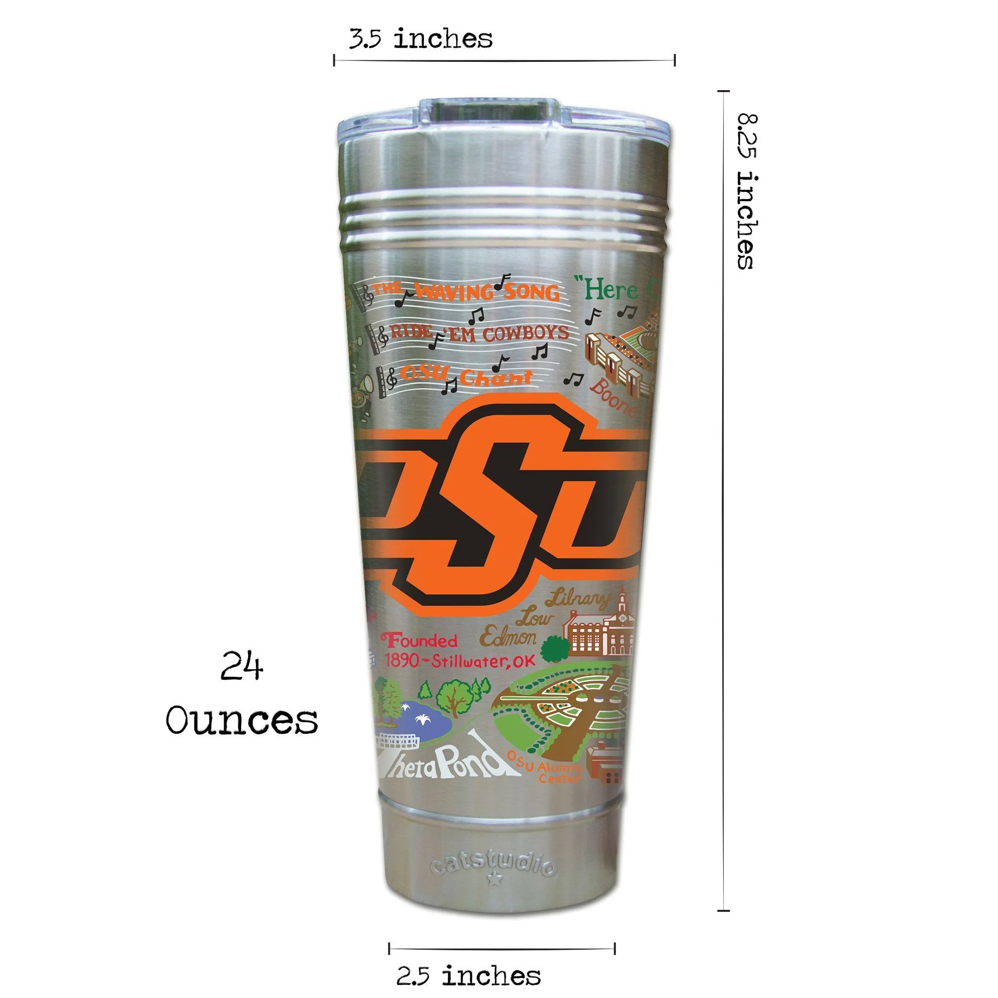 Oklahoma State University Collegiate Thermal Tumbler